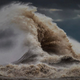 Image for article titled Photos: The massive, mountainous waves of Lake Erie